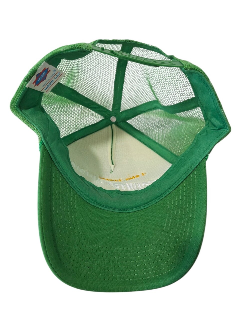 "I Have Anxiety & Country Music" Graphic Trucker Hat | Kelly Green - Picture 9 of 10